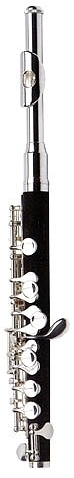 ZAFIRO PO-100MS FLAUTIN ZAFIRO CUERPO ABS PLATEADO