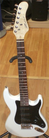 ZAFIRO ZGE602B GUITARRA ELECTRICA ZAFIRO BLANCA STRATO