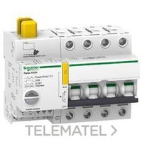 SCHNEIDER ELECTRIC A9C62425 INT.C/REFLEX IC60N TI24 25A 4P CURVA-C