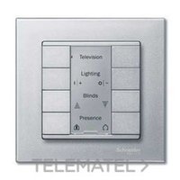 SCHNEIDER ELECTRIC MTN627860 PULS.ELEGANCE PLUS 4ELEM.ALUM.