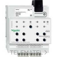 SCHNEIDER ELECTRIC MTN649208 ACTUADOR BINARIO CARRIL 10A 8 CANALES