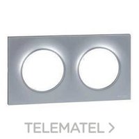 SCHNEIDER ELECTRIC S520704E MARCO 2 ELEMENTO STYL PLATA