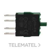 SCHNEIDER ELECTRIC ZB6E2B CONT.FASTON 1NC ALEACION PLATA