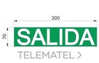 DAISALUX RT0101 ROTULO DE SALIDA SERIE NOVA