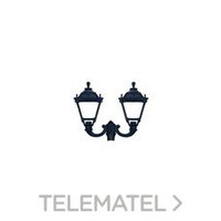 DOPO 146E-G05X1A-02 FAROLA INDURA MEDIUM-4 2 L.E27 NG