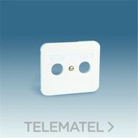 SIMON 75097-35 TAPA TOMA R-TV+SATELITE SIMON 75 GRIS