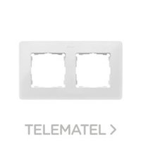 SIMON 8200620-230 MARCO DETAIL 82 2 EL.BL BA.Al