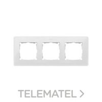 SIMON 8200630-030 MARCO DETAIL 82 CON 3 ELEMENTOS BLANCO