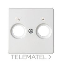 SIMON 82053-30 TAPA TOMA R-TV SIMON 82 BLANCO NIEVE