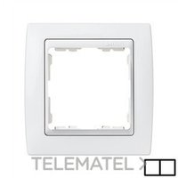 SIMON 82620-30 MARCO SIMON 82 CON 2 ELEMENTOS BLANCO