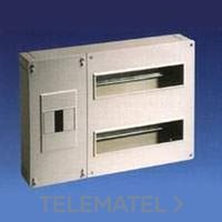 SOLERA 5220 Caja para ICP y distribución. ICP de 1 a 4 elementos y hasta 63A. 410x270x68.