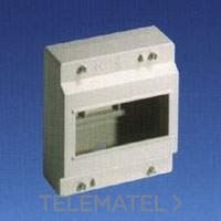 SOLERA 621 Caja para distribución. De 120x140x58. Hasta 6 elementos. Precintable. Color marfil. Superf