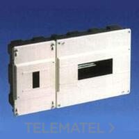 SOLERA 680 Caja para ICP y distribución. ICP de 1 a 4 elementos y hasta 40A. 348x188x55.Marfil. Empotr