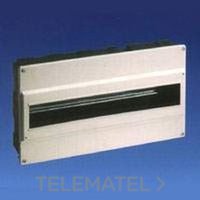 SOLERA 685 Caja de distribución. De 348x188x55. Hasta 18 elementos. Color marfil. Empotrar.