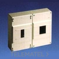 SOLERA 691 Caja para ICP y distrib. ICP de 1 a 4 elementos y hasta 40A. 235x188x55 Marfil. Superficie.