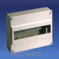 SOLERA 694B Caja para distrib. De 240x192x68. Hasta 12 elementos. Tornillos precintables. Color blanco.