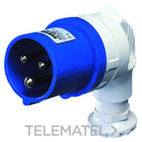 GEWISS GW60085 CLAVIJA MACHO 16A 2P+TT 220V IP44