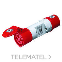 GEWISS GW64066 ADPR.INV.3 POLOS+TIERRA 380V 16A IP44