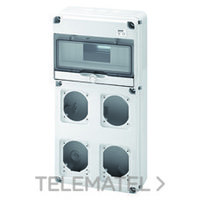 GEWISS GW68003N CUA.DISTR.Q-DIN 10 MOD.4 FT.P/BAS.16/32A