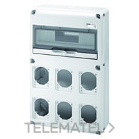 GEWISS GW68008N CUADRO DISTR.Q-DIN 14 MOD.6 FT.BA.16/32A