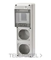 GEWISS GW68018N CUA.DISTR.Q-DIN 5 MOD.1 FT.BA.16A IP65