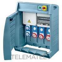 GEWISS GW68512 CUADRO Q-BOX 4 4P-96A CON REGLETA